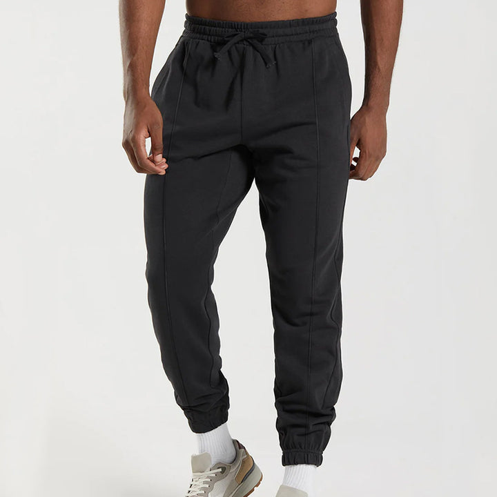 Men's comfortable leisure jogging pants with elastic waistband and side pockets Chic and style