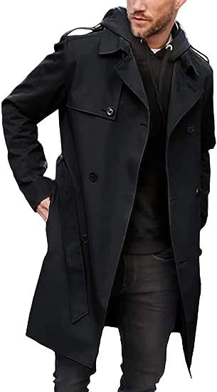 Men's Trench Coat with Classic Style Lune London