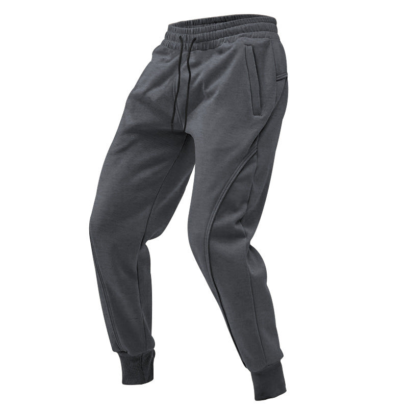 Comfortable sports pants for men with adjustable waistband and side pockets Lune London