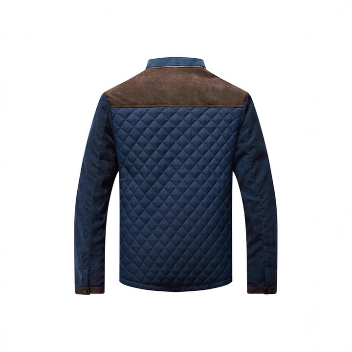 Quilted leisure jacket for men with soft inner lining Lune London