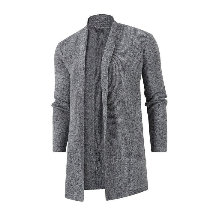 Knit jacket for women with modern collar and deep pockets Lune London