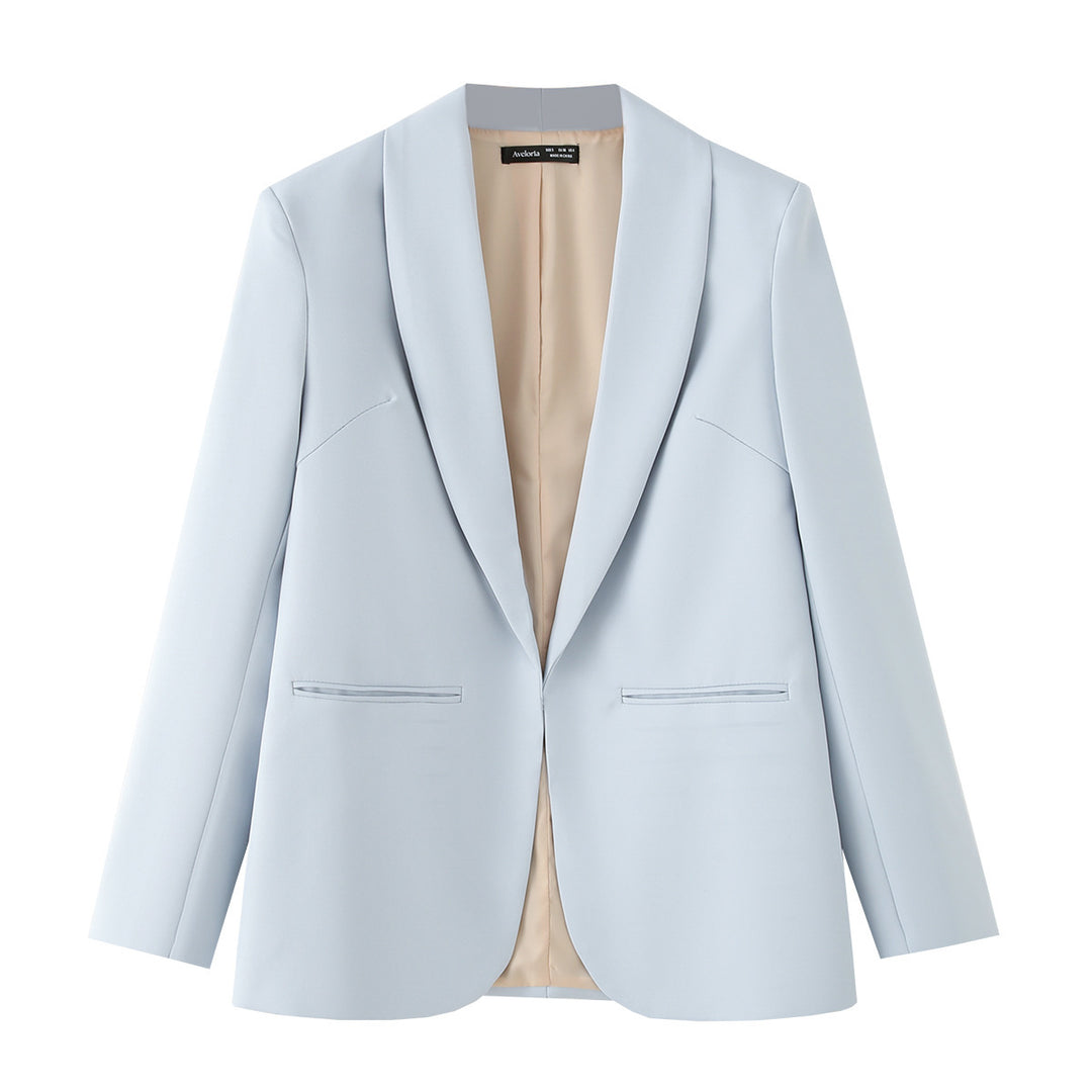 Veste blazer élégante pour dames avec une coupe moderne et des poches structurées Lune London
