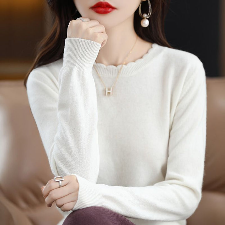 Pull en cachemire fin pour femmes Chic & Stil