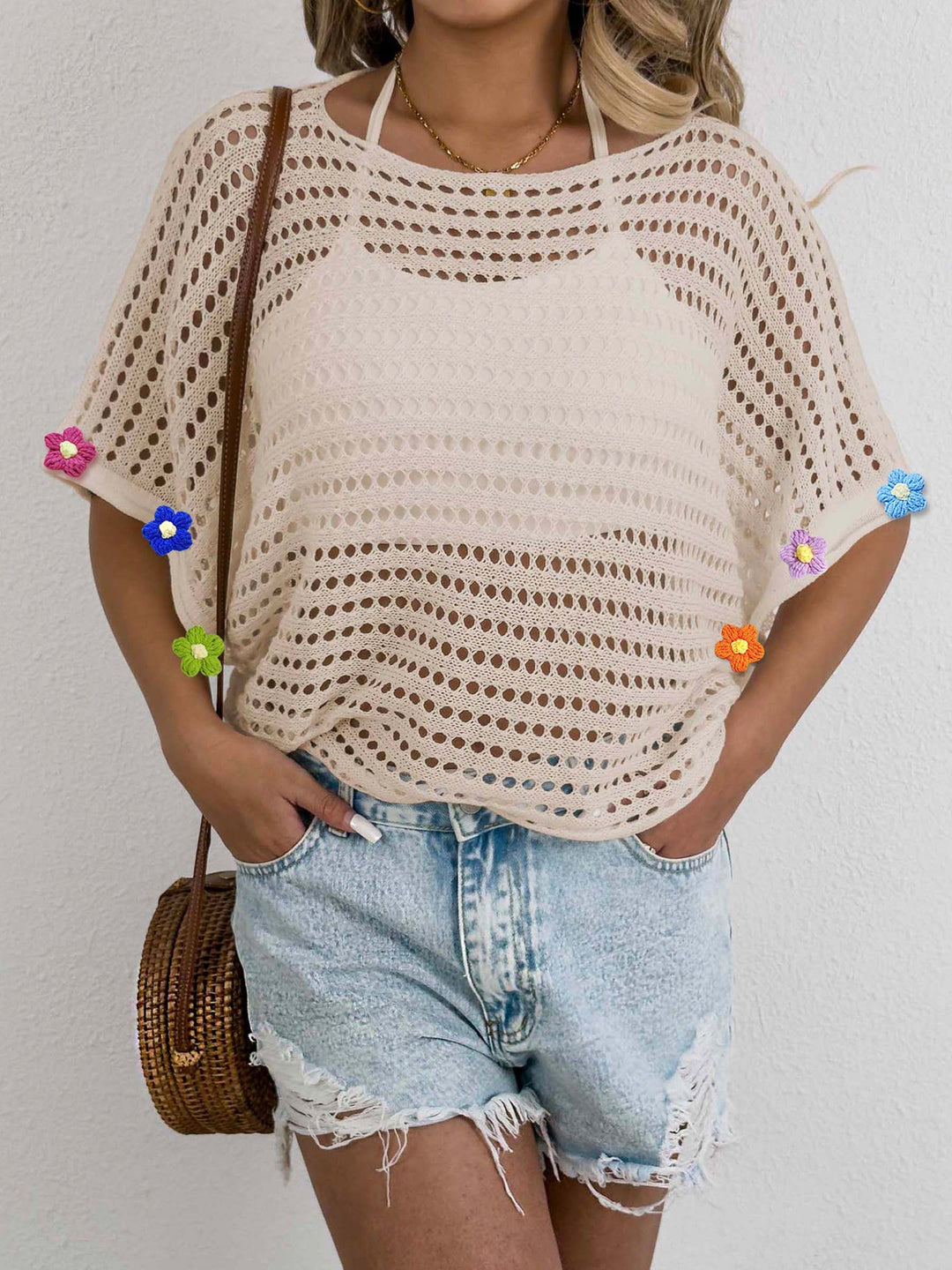 Chic Crochet Beach Top for Women