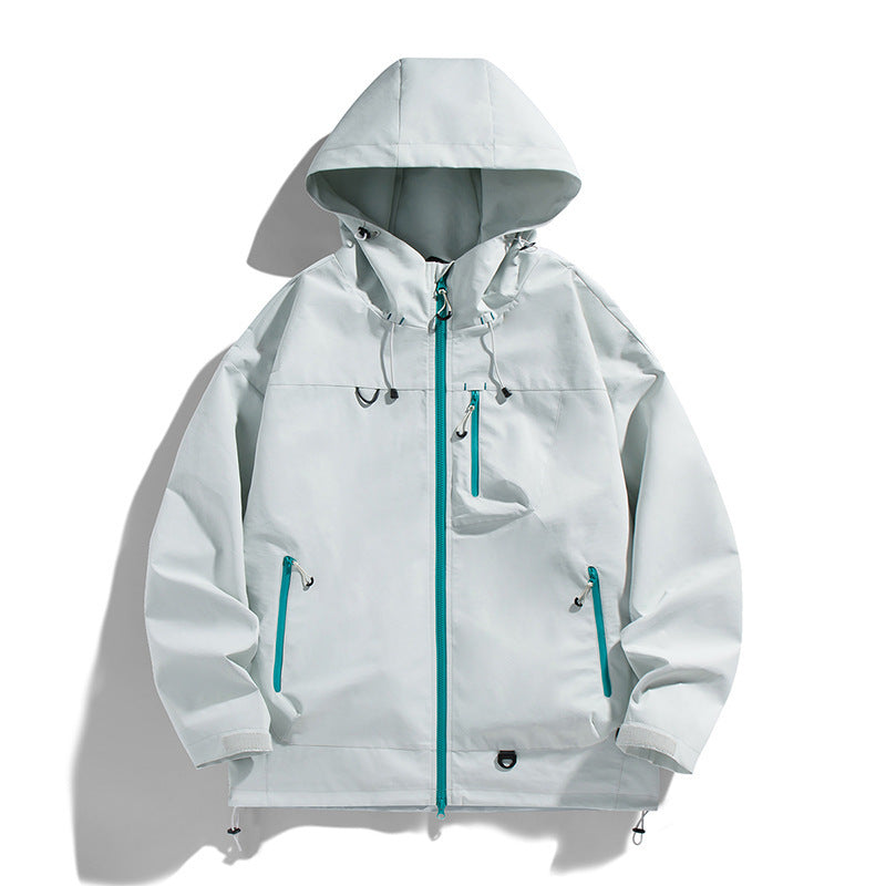 Functional jacket for men with breathable materials and practical design Lune London
