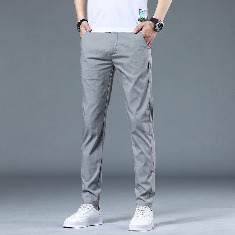 Pantalon de loisirs élastique pour hommes avec poches latérales Lune London