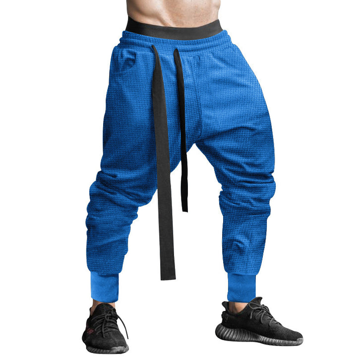Men's casual harem pants with elastic waistband and side pockets Chic and style
