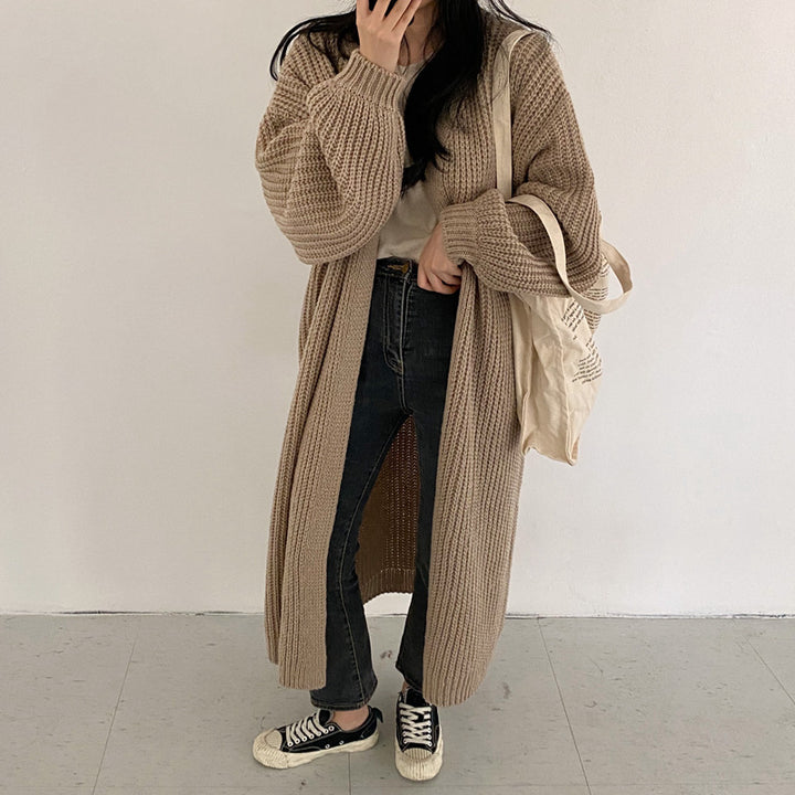 Ladies Open Knit Vest with Relaxed Fit and Coarse Stitch Structure Lune London