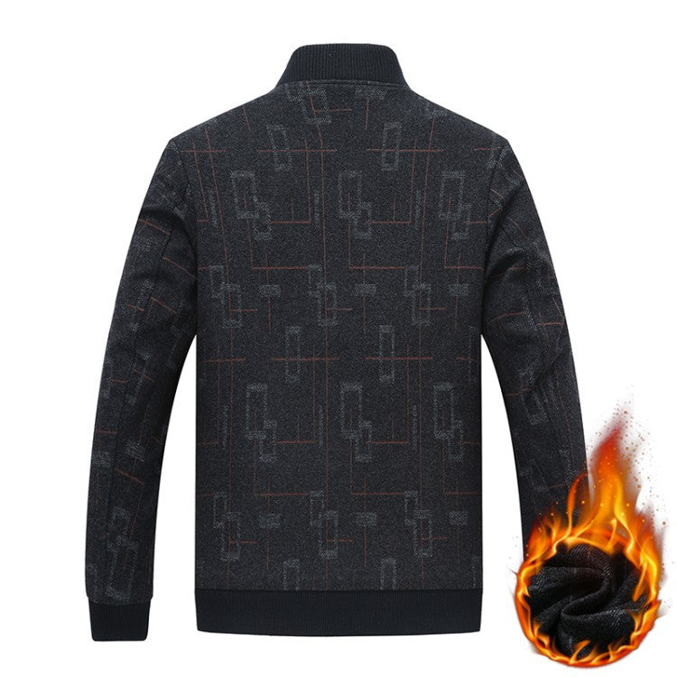 Modern quilted jacket for men with particularly warm inner lining Lune London