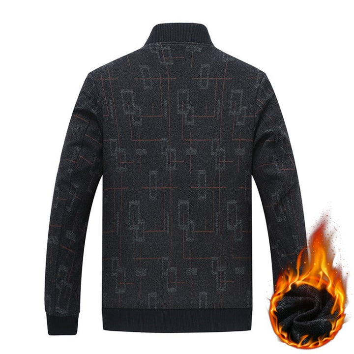 Modern quilted jacket for men with particularly warm inner lining Lune London