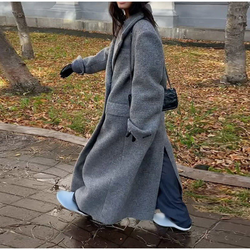 Oversized wool coat for women Lune London