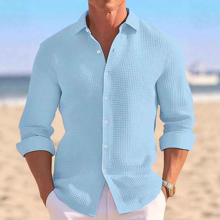 Lightweight structured shirt for men with a modern fit Lune London