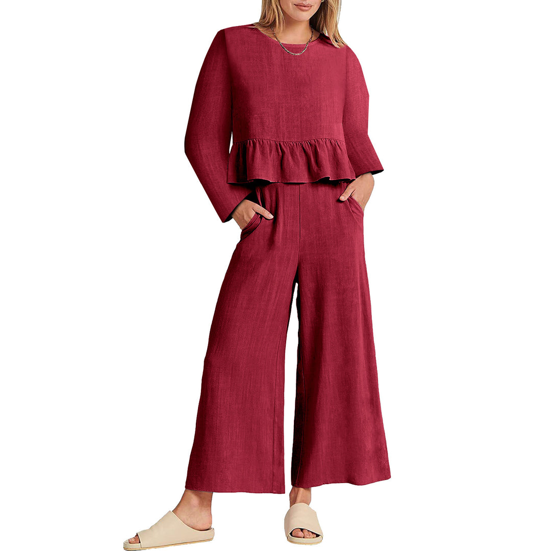 Women two-piece outfit chic and style