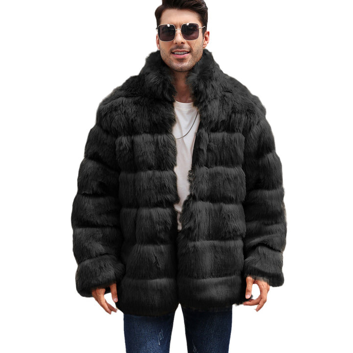 Men's Cozy and Elegant Faux Fur Jacket Lune London