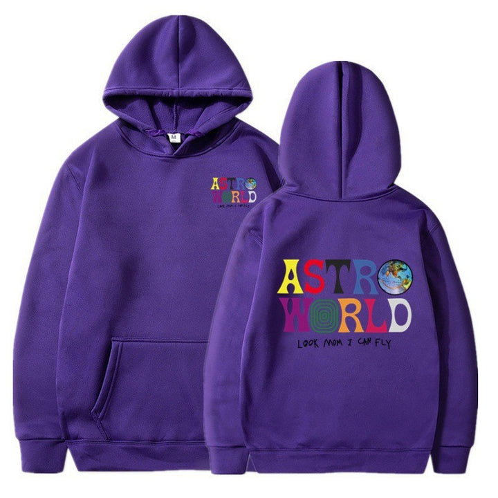 Women's hoodie with playful graphic design and soft inner side Chic & Stil