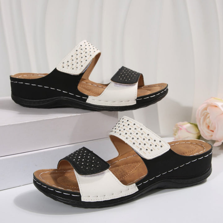 Ladies Stylish Lune London Soft Foam Slide Sandals