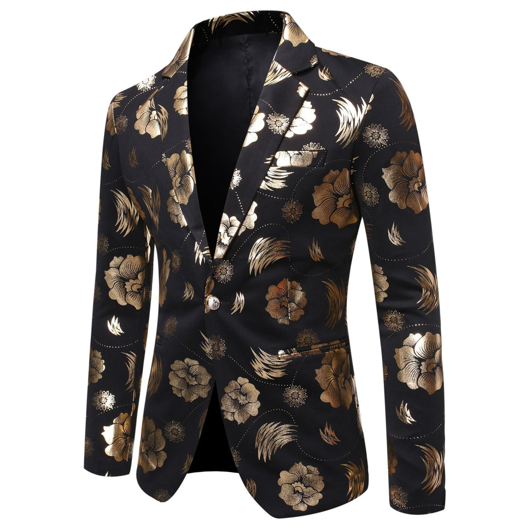 Veste élégante pour hommes avec un motif floral luxueux Lune London
