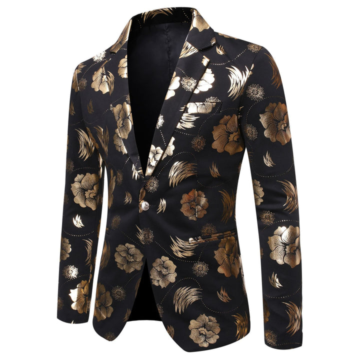Veste élégante pour hommes avec un motif floral luxueux Lune London