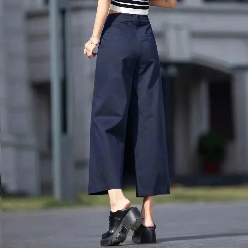 Pantalons larges taille haute pour femmes Chic & Stil