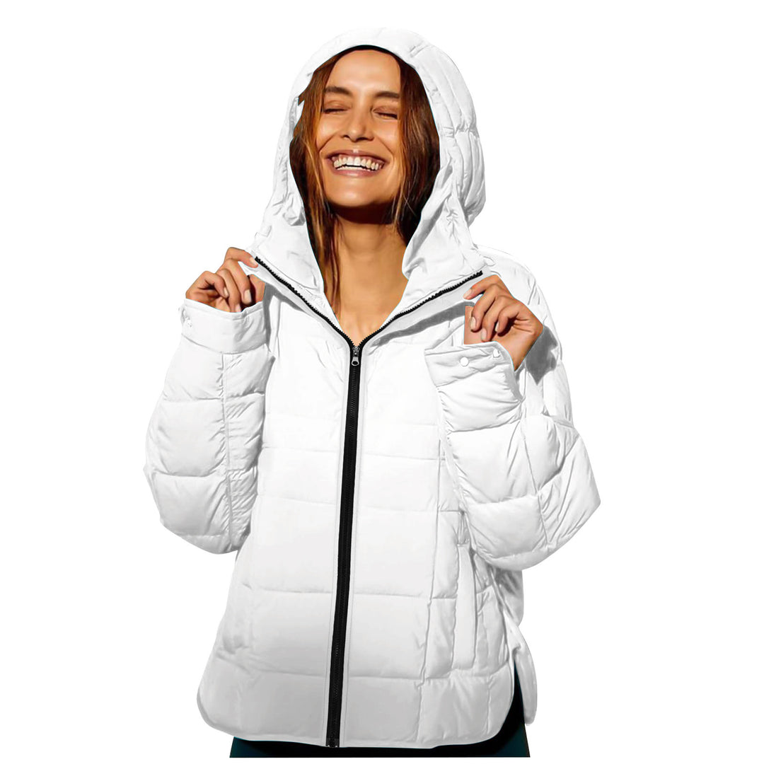 Veste d'hiver pour femmes avec capuche amovible et revêtement déperlant Chic & Stil