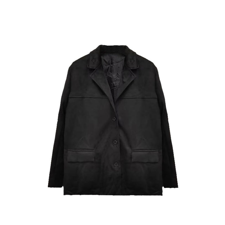 Veste en Suède Élégante pour Femmes avec Coupe Classique et Deux Poches Chic & Stil