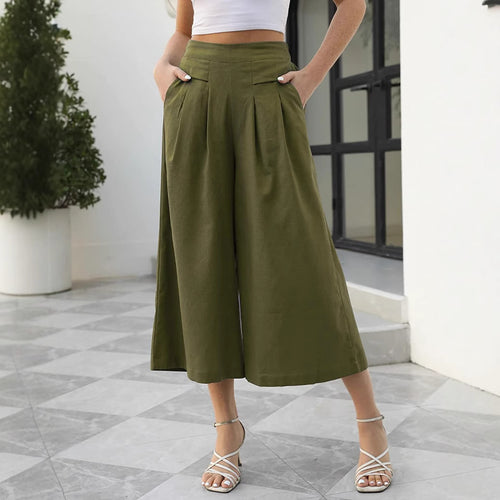 Women wide pants with elegant cut Lune London