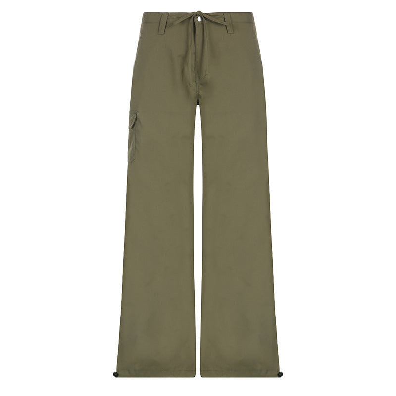Ladies Loose Leisure Pants with Practical Pockets and Elastic Waist Lune London