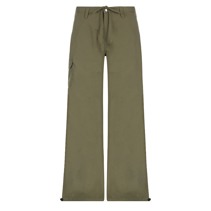 Ladies Loose Leisure Pants with Practical Pockets and Elastic Waist Lune London