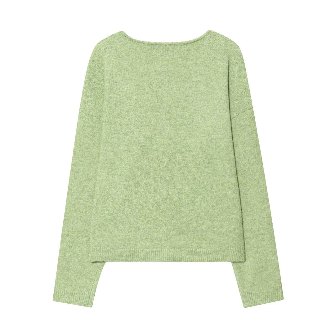 Women's comfortable cardigan with button closure and relaxed fit Lune London