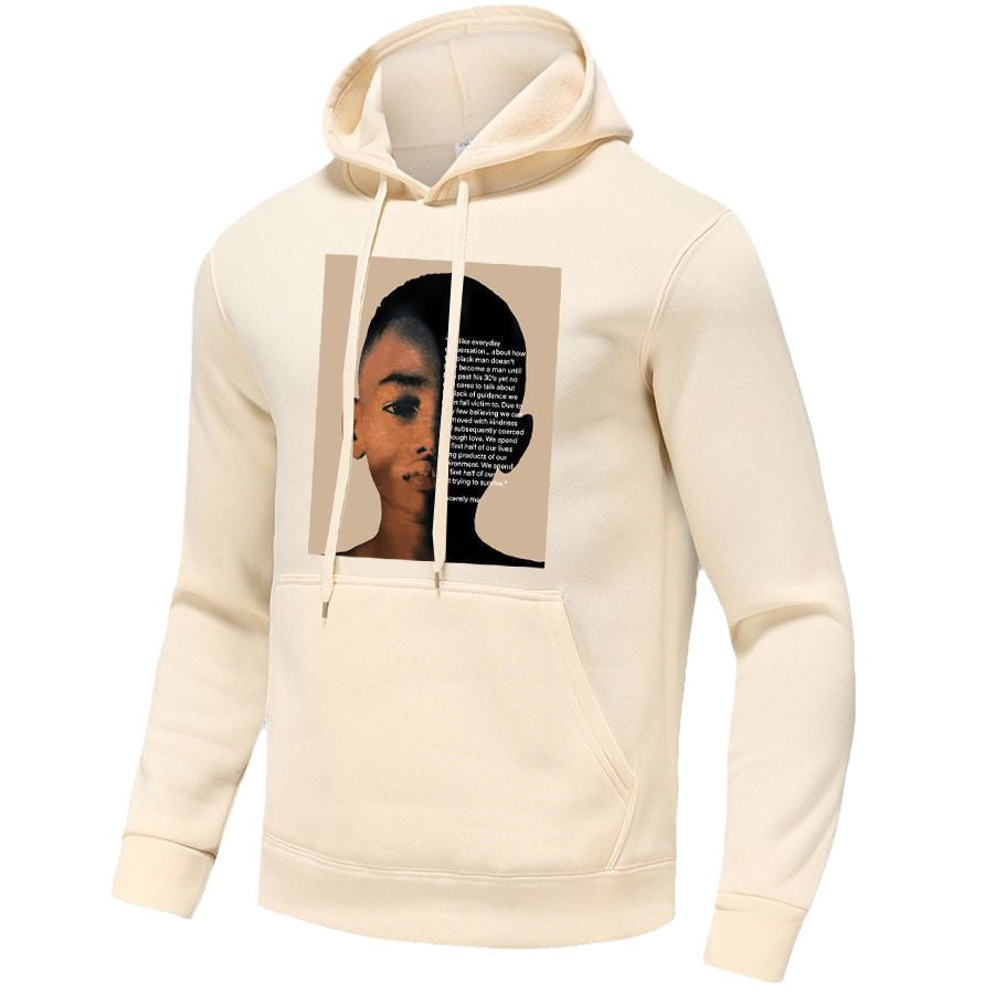 Hoodie for women with creative graphic print and innovative cut Lune London