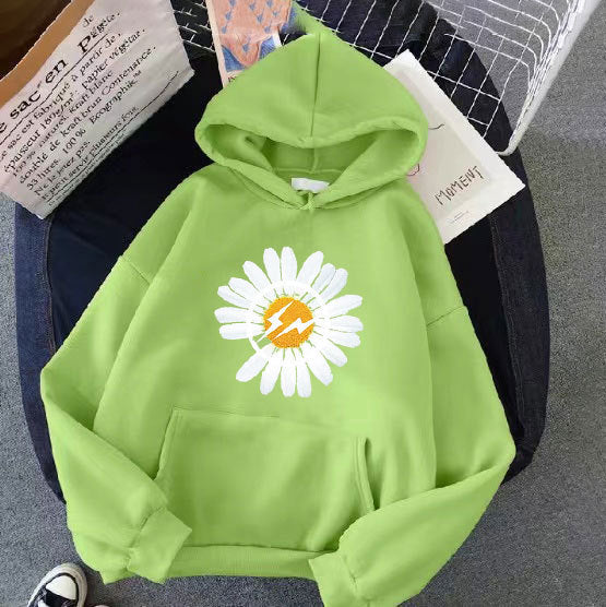 Women's hoodie with floral design Chic & Stil