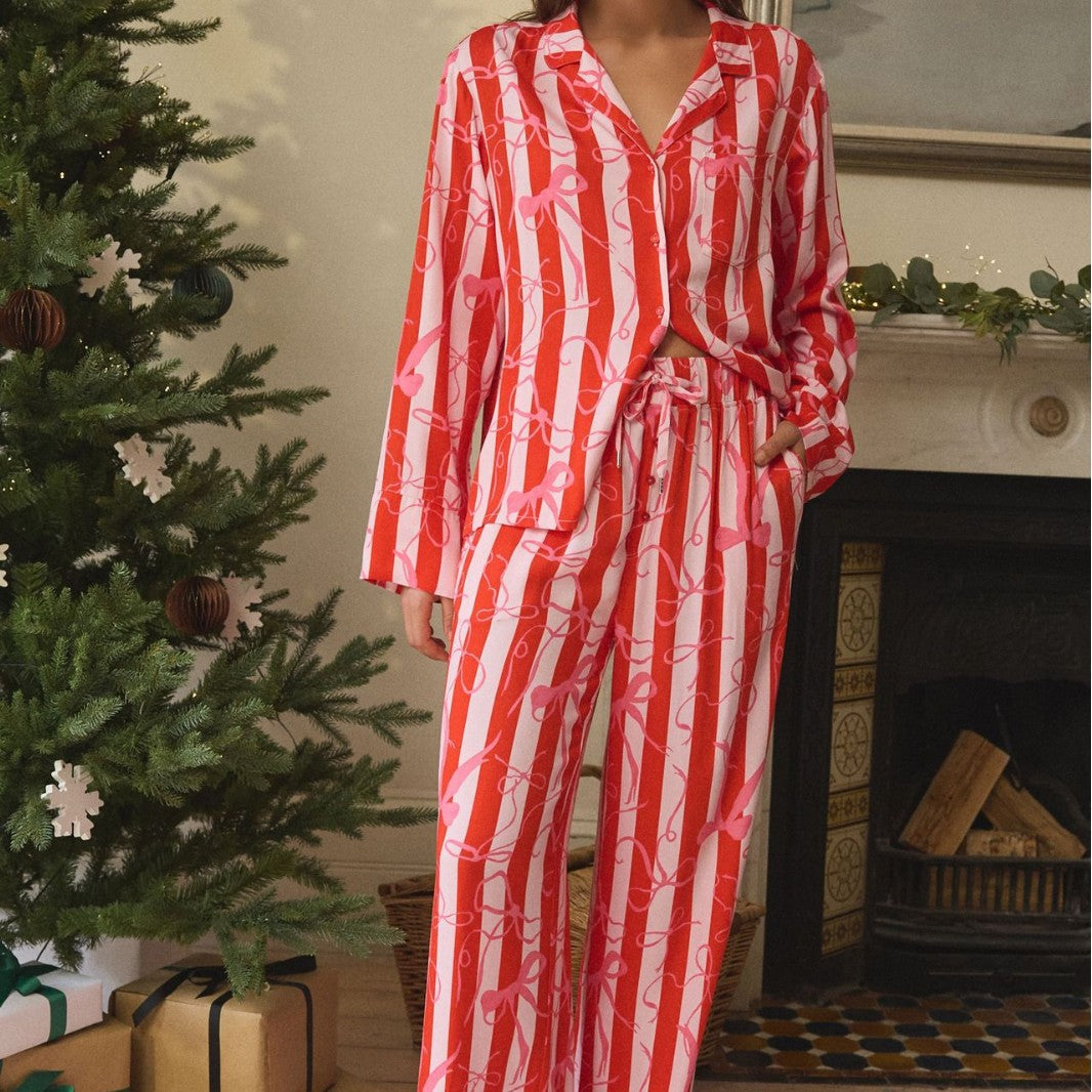 Women's Pajama Set with Cheerful Loop Design Lune London