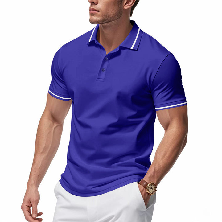 Sporty cotton polo for women with a modern cut and contrasting details Lune London