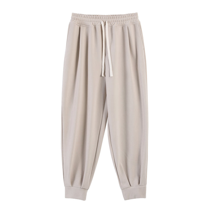 Casual men's jogging pants with elastic waistband and side pockets Lune London