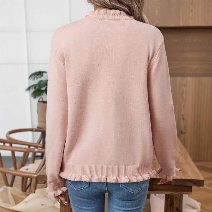Ladies vest with ruffles Lune London