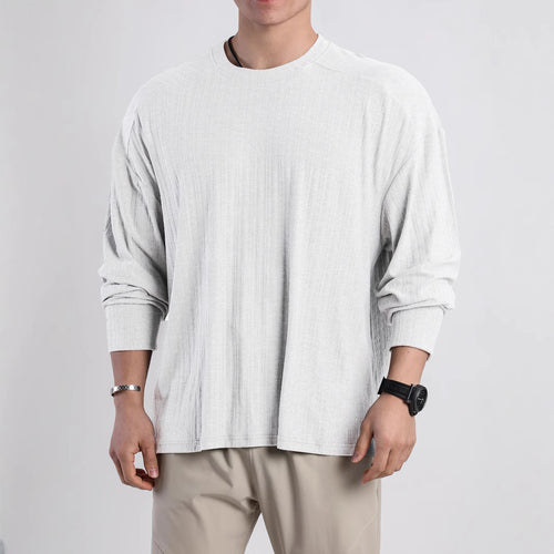 Women Long Sleeve T-Shirt with Relaxed Fit and Breathable Cotton Blend Lune London