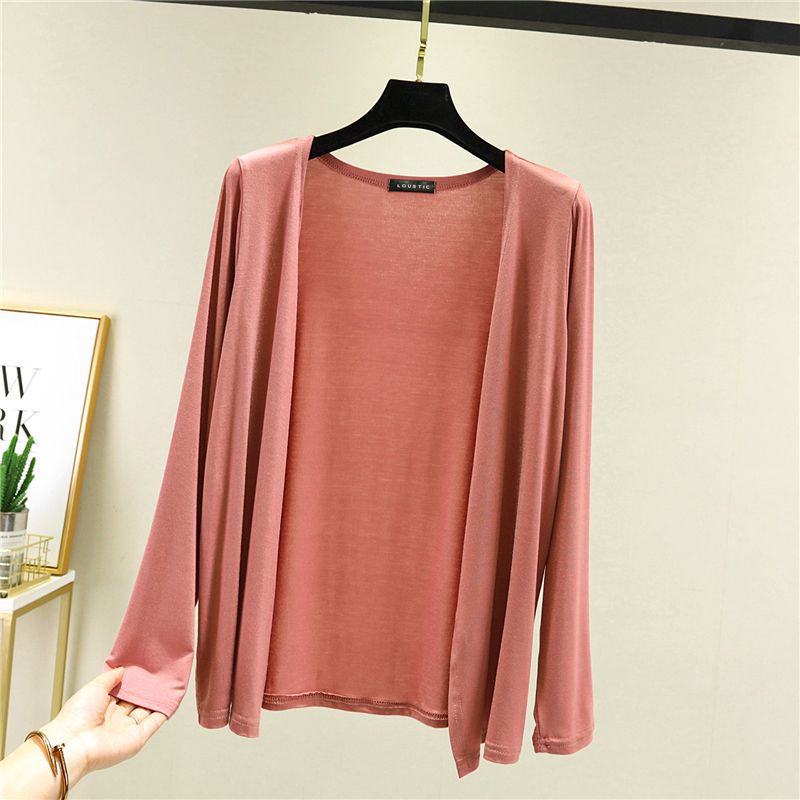 Cardigan léger pour femmes avec coupe ouverte et manches longues Chic & Stil