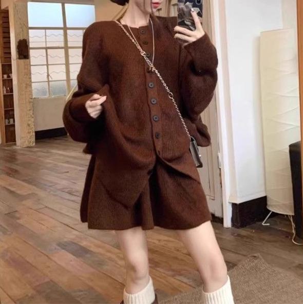 Cardigan en maille doux pour femmes en style surdimensionné Chic & Stil