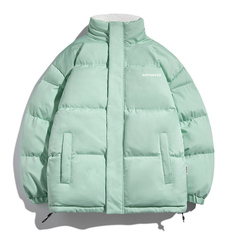 Ladies comfortable quilted jacket with high collar Lune London