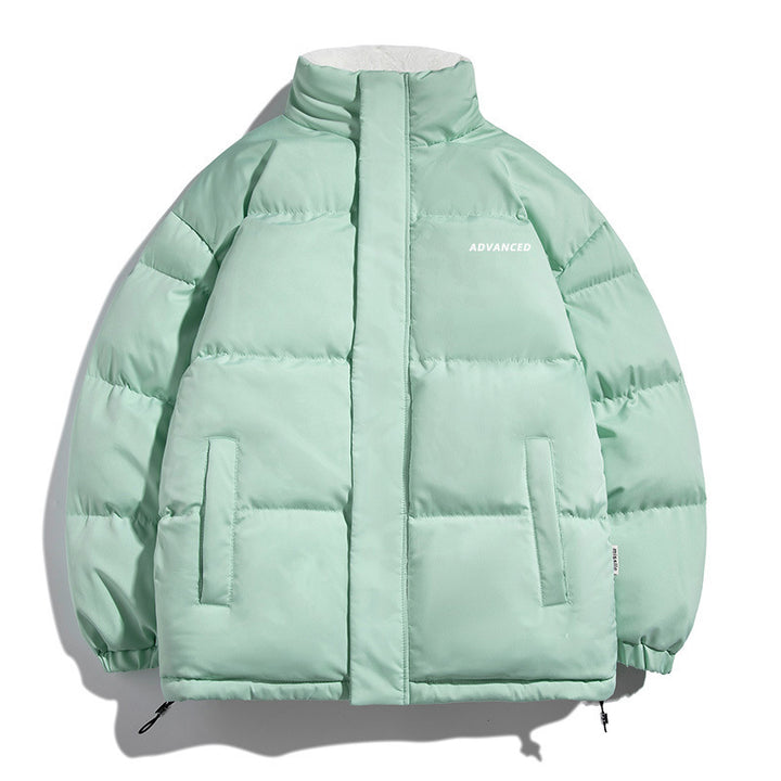 Ladies comfortable quilted jacket with high collar Lune London