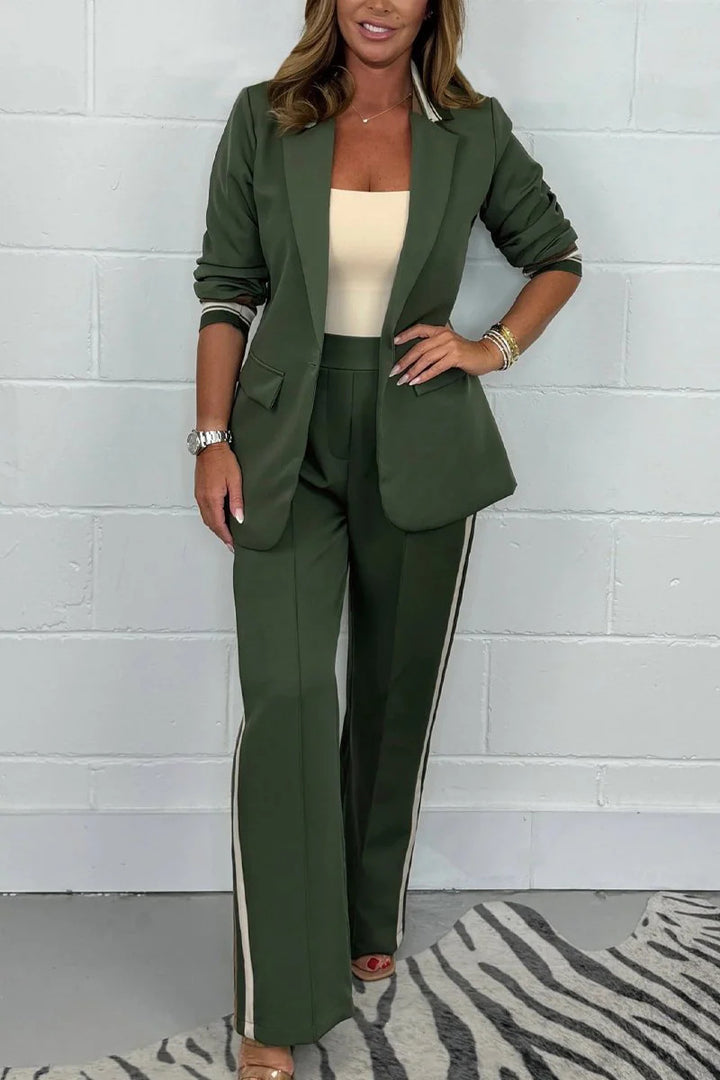 Veste-pantalon élégante et confortable pour femmes Chic & Stil