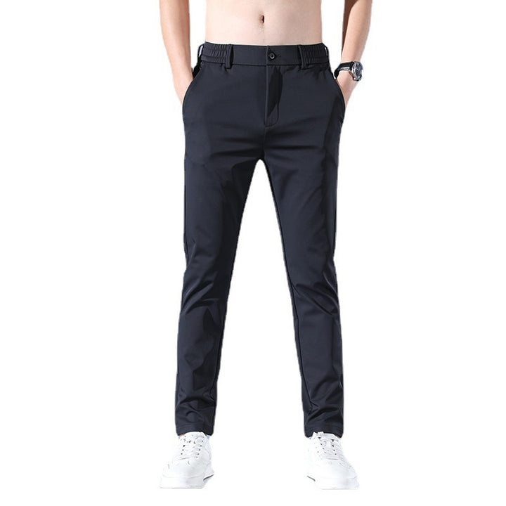 Elegant slim-fit business trousers for men Lune London