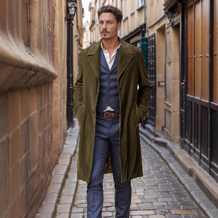 Elegant and stylish wool coat for men Lune London