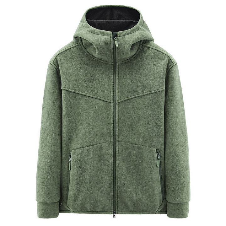 Men's fleece jacket with soft lining and practical pockets Lune London