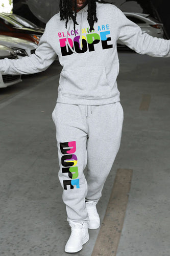 Hoodie and jogger set for women with eye-catching statement print Lune London