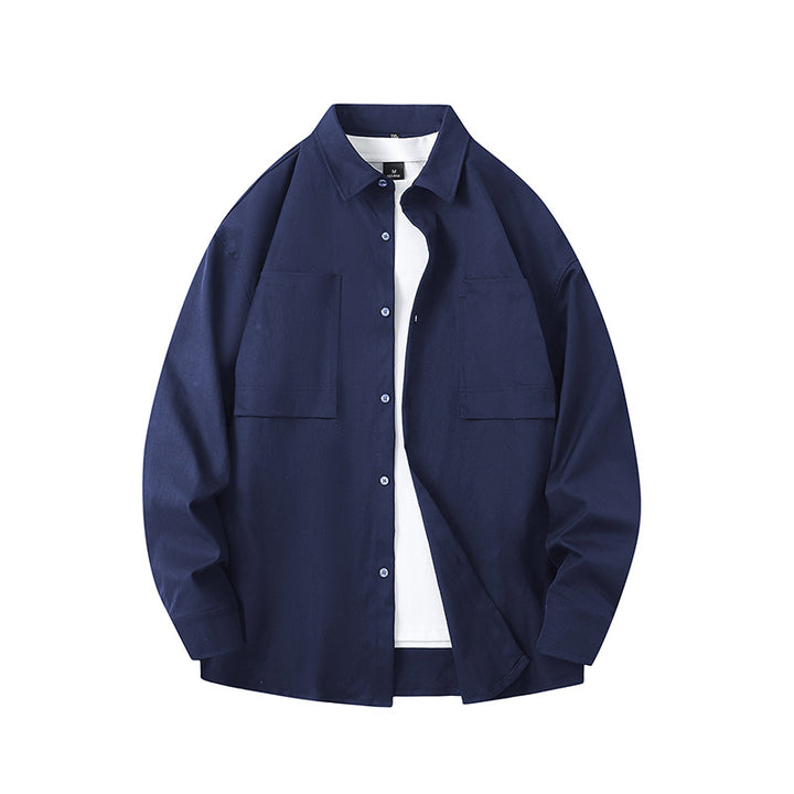 Casual overshirt for men with practical chest pockets Lune London