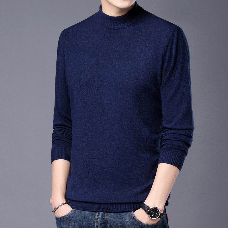 Ladies High Quality Turtleneck Sweater in Fine Wool Lune London