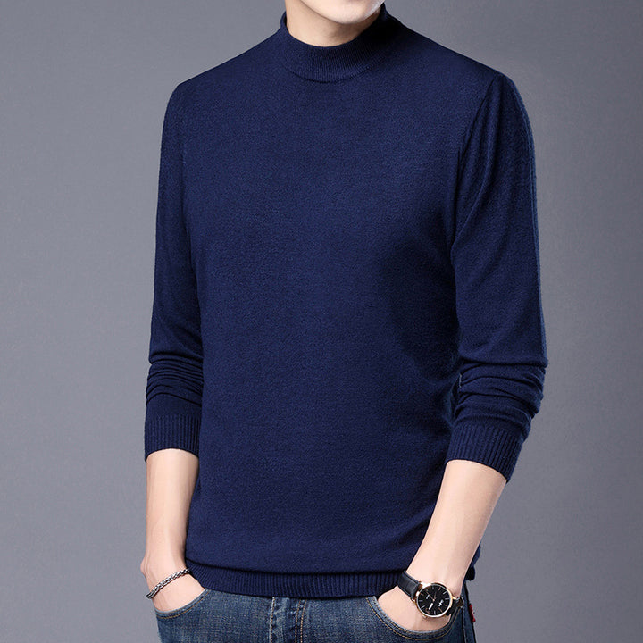 Ladies High Quality Turtleneck Sweater in Fine Wool Lune London