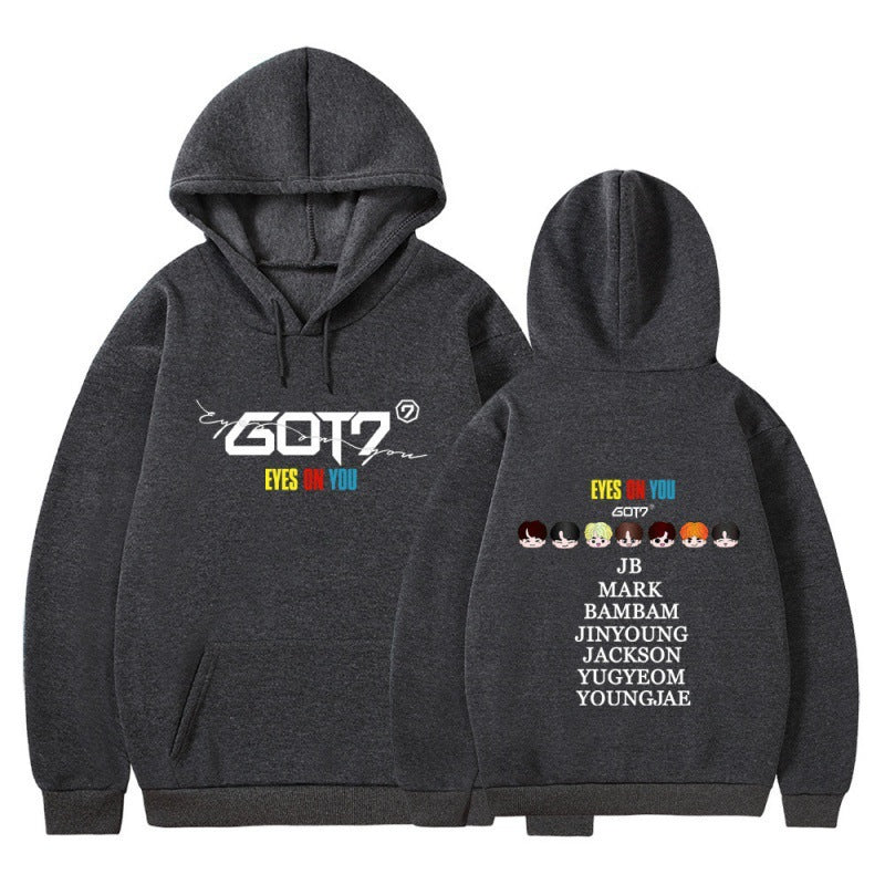 Women's hoodie with unique GOT7 design and comfortable fit Lune London