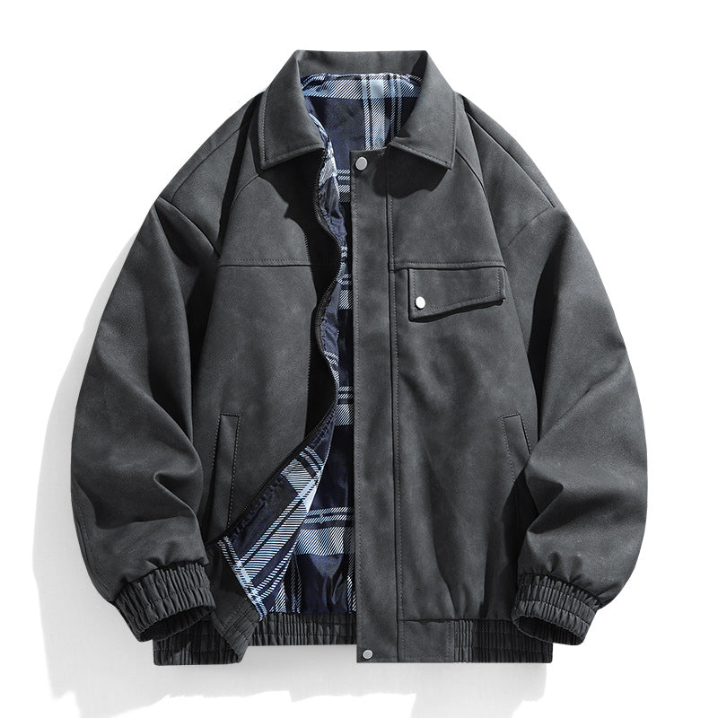 Casual utility jacket for men with two chest pockets Lune London